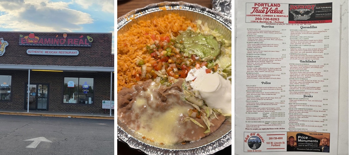 El Camino Real Restaurant Menu