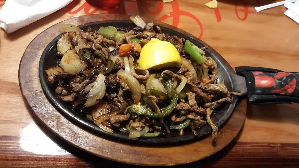 Fajitas Shrimp Chicken and Beef